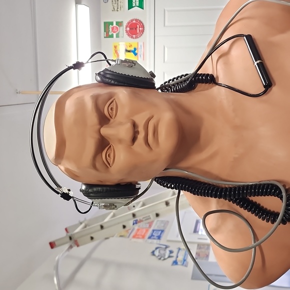 Vintage Olson Model PH-82 Dynamic Stereo Headphones Over Ear Unused In Box  G2 - Picture 3 of 9